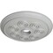 Ekena Millwork Spiral Ceiling Medallion (Fits Canopies up to 4"), Hand-Painted Frost, 25 1/4"OD x 4"ID x 2"P CM25SPFRF - alternate 3
